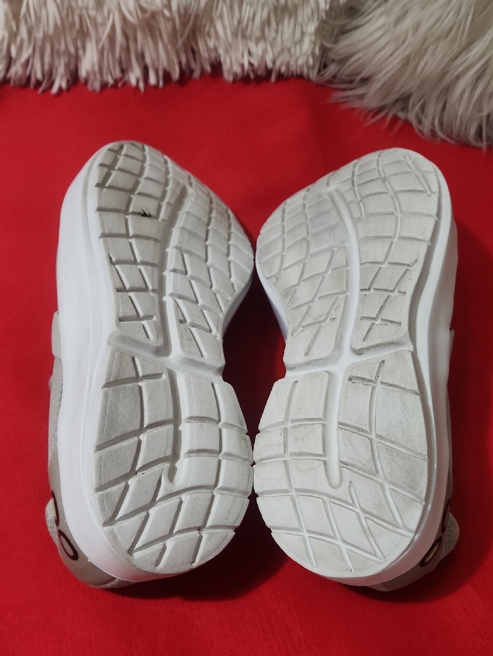 Oofos Women's OOMG Casual Shoes - White/GraySlip-On - Picture 7 of 9